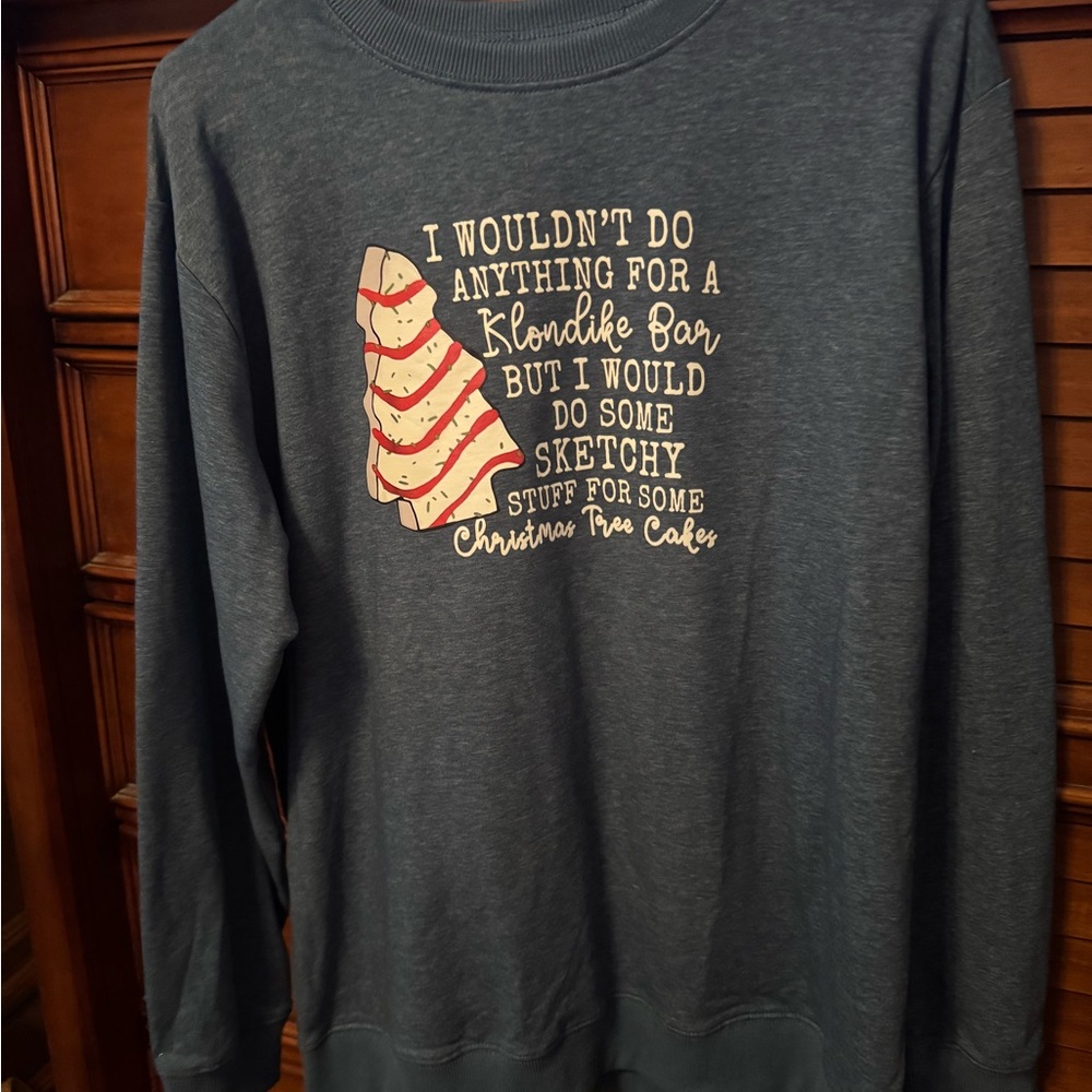 Women's Graphic Sweatshirt - Gray